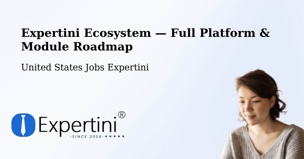Expertini Ecosystem — Full Platform & Module Roadmap – Wayzata